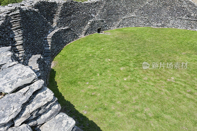 Staigue Stone Fort在Kerry县，爱尔兰